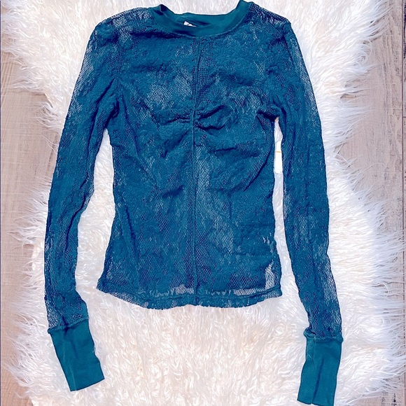 Free People Cool With It Mesh Layering Top - Picture 6 of 10